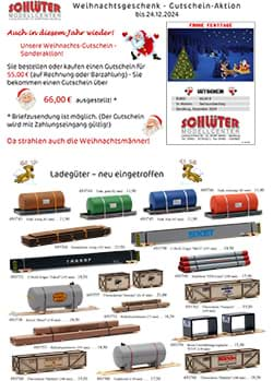 Picture of Info Dezember 2024 - Weihnachts-Aktion und Ladegüter