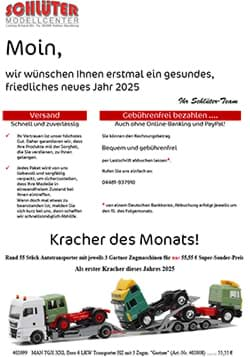 Bild von Info Januar 2025 - Kracher des Monats und Info-Bild