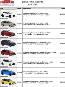 Bild von Brekina PCX Juni 2025