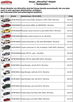 Picture of Herpa - MicroCity - Restposten