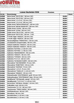 Bild von Loewe Neuheiten 2026 - Preisliste