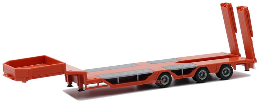 Picture of Goldhofer Allrounder Semitieflader (rotorange) 