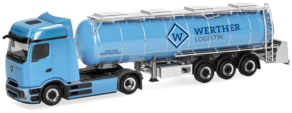 Bild von VORBESTELLUNG Werther Spedition, eActros 600 ProCabin BigSpace LebensmitteltankAufl.  (NH09/10.2026)