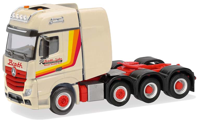 Bild von VORBESTELLUNG Barth, Actros GigaSpace Schwerlastzugm. 4achs (NH09/10.2026)