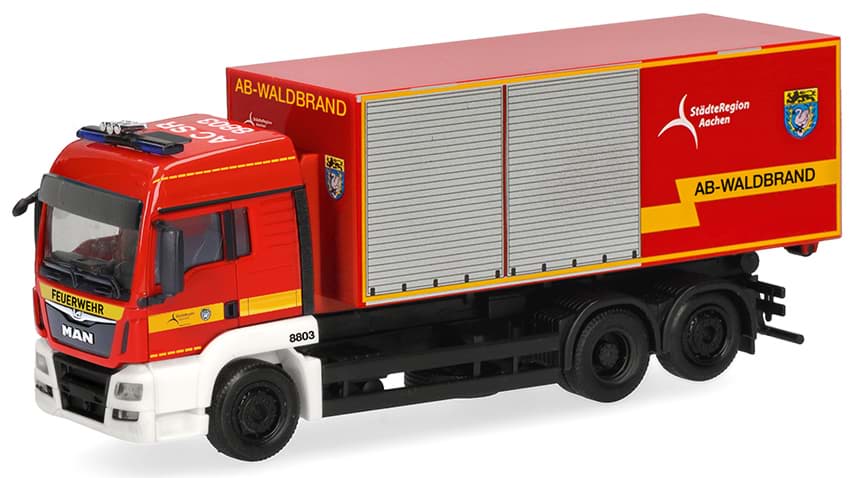 Picture of Vorbestellung Feuerwehr Städteregion Aachen, MAN TGS LX Wechsellader-LKW AB Waldbrand   (NH09/10.2026)