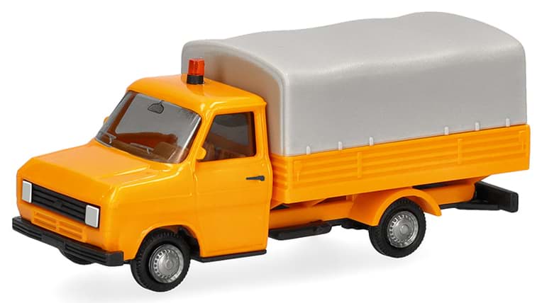 Picture of Vorbestellung Ford Transit Pritsche/Plane, kommunalorange -BASIC-  (NH09/10.2026)