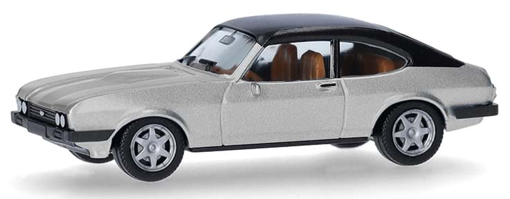 Bild von Vorbestellung Ford Capri Vinyldach, stratossilber (Farbvariante)  (NH09/10.2026)