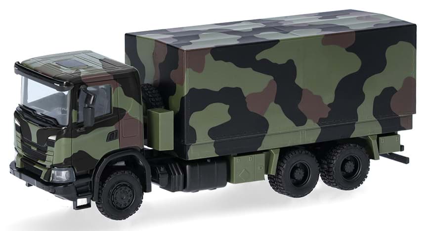 Bild von Vorbestellung Bundeswehr, Scania XT17 Pritsche/Plane-LKW 6x6 (NH09/10.2026)
