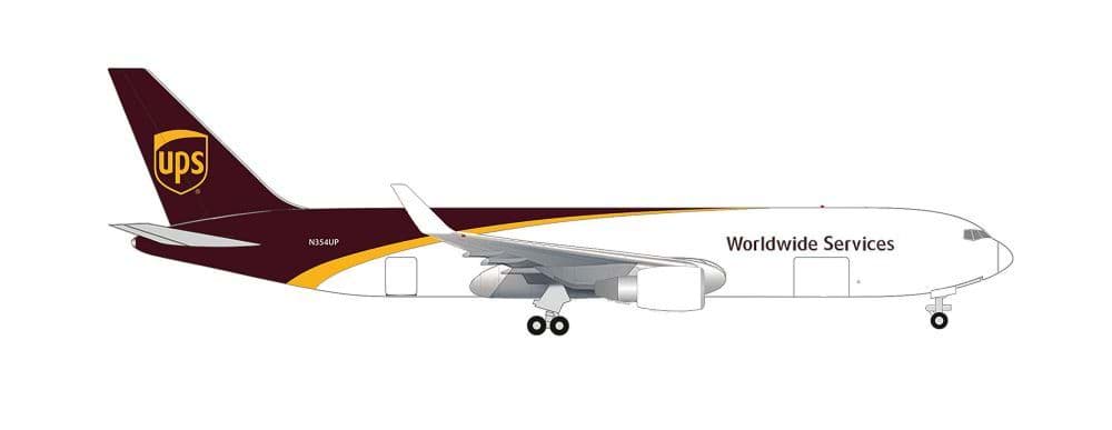 Bild von Vorbestellung UPS Airlines Boeing 767-300F (1:500) (NH07/08.2026)