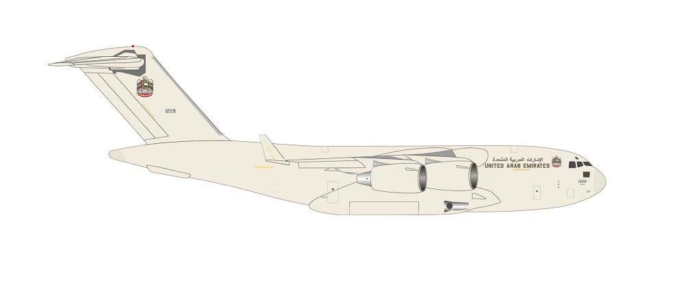 Bild von Vorbestellung United Arab Emirates Air Force Boeing C-17A Globemaster III (1:500)  (NH07/08.2026)