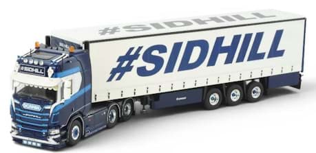 Picture of Sid Hill Scania NGR Highline Planenauflieger (Metall / 1:50)