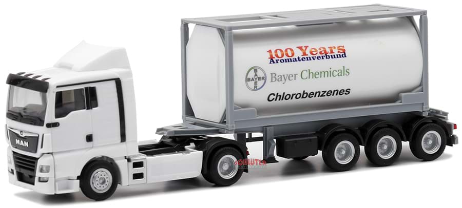 Bild von MAN TGX XL Euro 6c vvsp. 20ft. TankcontAufl. "Bayer Chemicals"