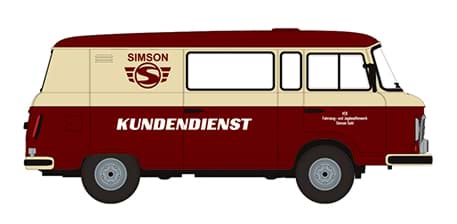Picture of Vorbestellung Simson Kundendienst Barkas B1000 Halbbus ***Neuheiten Juni 2026***