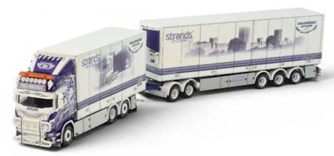 Bild von Malmbergs Scania Next Gen R-Serie Kühl-Hängerzug  (Metall 1:50)