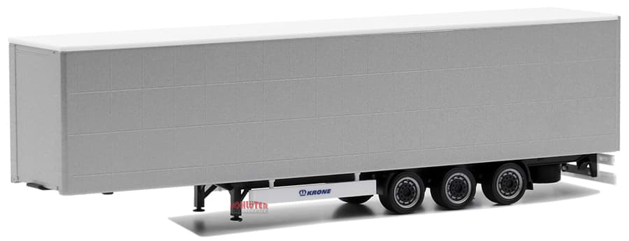 Picture of Megatrailer GardPL Aufl. 3achs (silber lackiert + Chassis schwarz, Dach weiß)    -- Restposten, geringe Stückzahl --