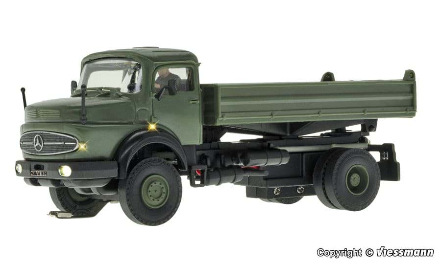 Picture of MB Rundhauber 2-achs mit Kipp-Pritsche, Militär, Funktionsmodell -CARmotion-