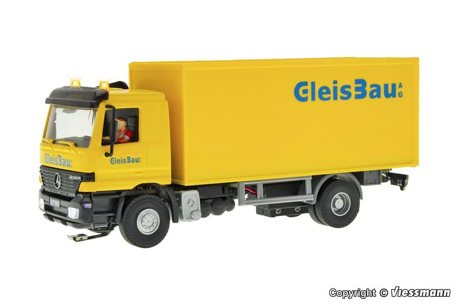 Picture of Actros Koffer-LKW, Gleisbau, Funktionsmodell -CARmotion-