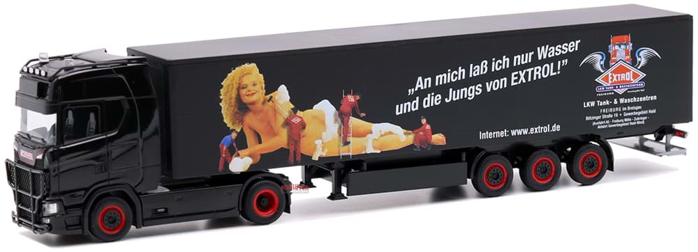 Bild von Scania CS 20 HD vvsp. GardPlAufl. (schwarz, Aufl. mit "Extrol"-Bedruckung)