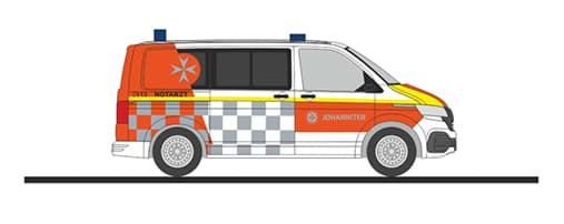 Picture of Vorbestellung Johanniter Mannheim Notarzt VW T6.1  -Einsatzserie 1:87- ***Neuheit 07_08_2026***