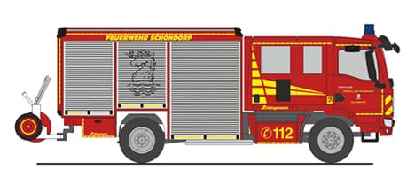 Picture of Vorbestellung Feuerwehr Schondorf Schlingmann Varus MAN HLF ***Neuheit 07_08_2026***