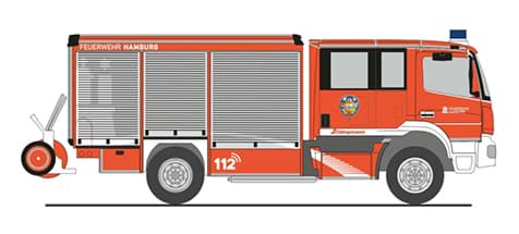 Picture of Vorbestellung Feuerwehr Hamburg - Barmbek Schlingmann Varus   -Einsatzserie 1:87-  ***Neuheit 07_08_2026***