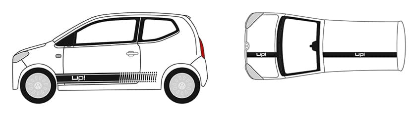 Picture of Vorbestellung VW Up! 3-türig, weiß (Sondermodell eXtra / ab September 2026)