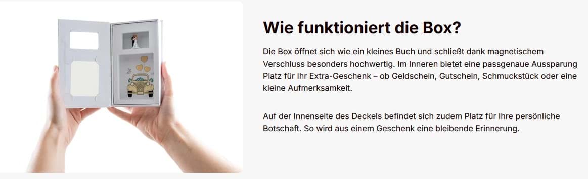 Picture of Noch Geschenkbox Erklärung 