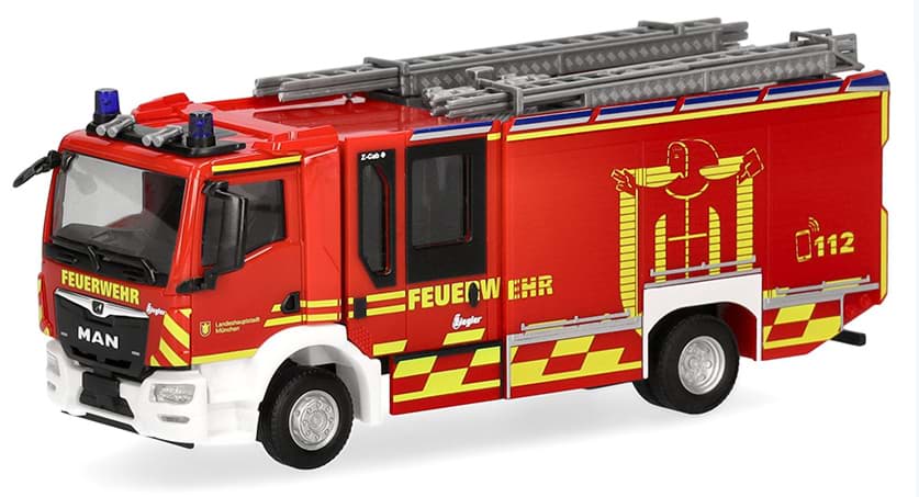 Bild von Feuerwehr München, MAN TGM CC Ziegler Z-Cab HLF -- MAN Promotion-Modell --