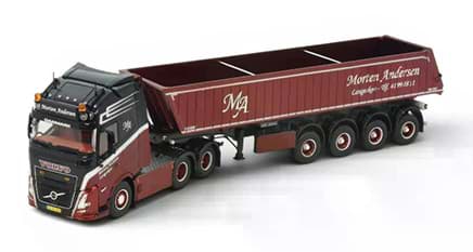 Bild von Andersen Morten Volvo Aero GL XL Kippsattel Aufl. -Tekno-   (Metall -1:50-)