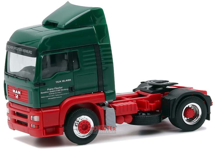 Bild von Fischer Spedition, MAN TG-A LX Zugm. svsp. 