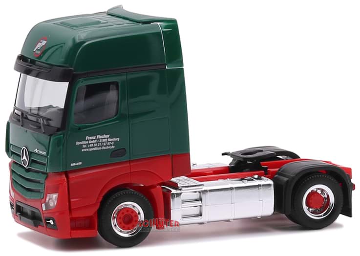 Bild von Fischer Spedition, Actros GigaSpace `11 Zugm. svsp. 2achs 