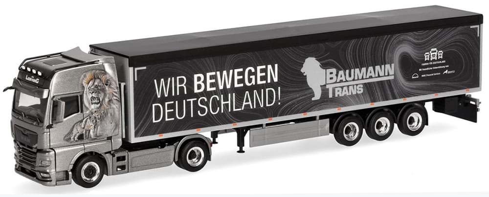 Bild von Baumann Trans "Wir bewegen Deutschland", MAN TGX GX vvsp. SchubbodenAufl. -- Sommerfest 2026 --