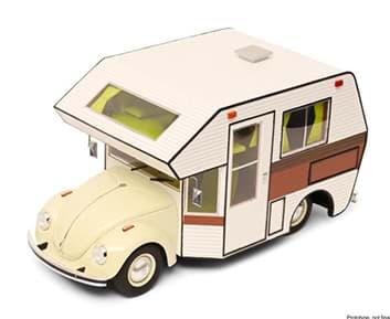 Picture of Vorbestellung VW Käfer beige m.kompakten Wohnmobilaufbau   -1:18- ***Vorankündigung Juli 2026**