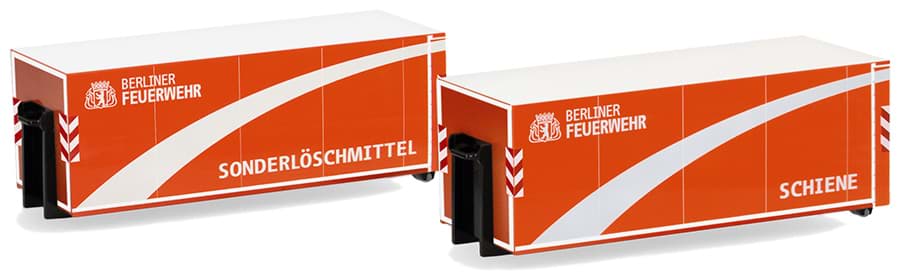 Bild von VORBESTELLUNG Berliner Feuerwehr, Abrollbehälter (2er Set) (NH11/12.2026)