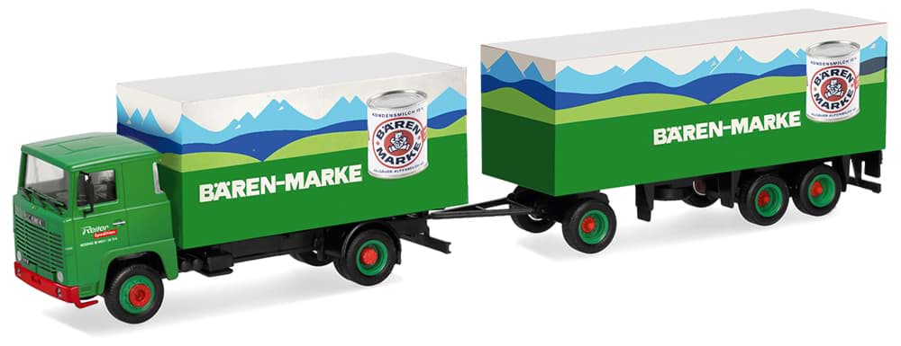 Bild von VORBESTELLUNG Bärenmarke / Spedition Reiter, Scania 111 Koffer HZ  (NH11/12.2026)