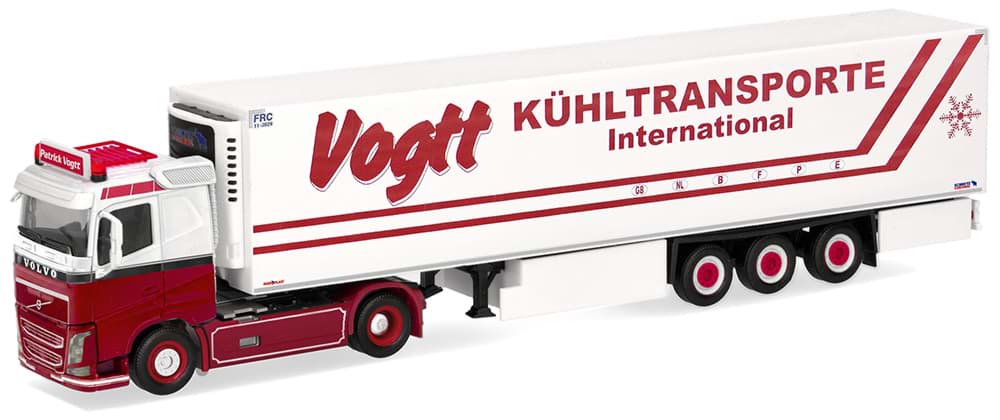 Picture of VORBESTELLUNG Vogtt Kühltransporte, Volvo FH Flachdach 2013 Euro KüKoAufl.  (NH11/12.2026)