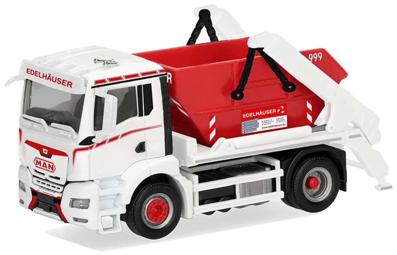 Bild von VORBESTELLUNG Edelhäuser, MAN TGS NN Meiller AK 12 Absetzcontainer-LKW  (NH11/12.2026)