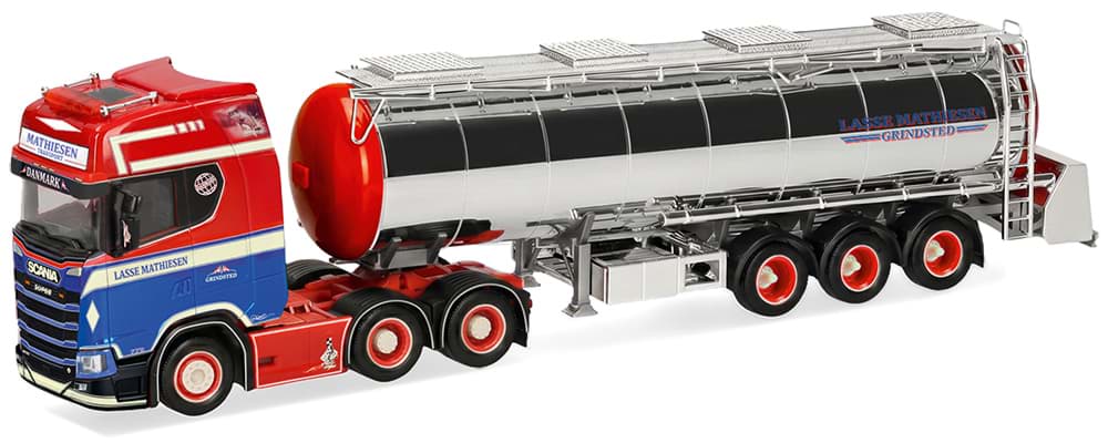 Bild von VORBESTELLUNG Mathiesen, Scania CS 20 HD vvsp. ChromtankAufl. (DK) -PREMIUM-  (NH11/12.2026)