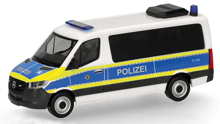 Picture of Vorbestellung Polizei Berlin, MB Sprinter 18 Bus Flachdach (NH11/12.2026)