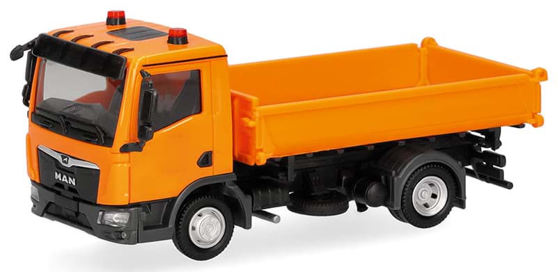 Picture of Vorbestellung MAN TGL Dreiseitenkipper, kommunalorange (NH11/12.2026)