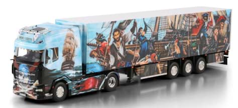Picture of Heide Logistik, DAF XG+ 4X2 vvsp.  EuroKüKoAufl. (Metall 1:50) 