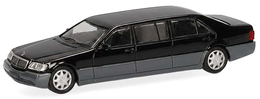 Bild von Vorbestellung Mercedes-Benz S600 Pullmann, schwarz/silber -MicroCity-  (NH11/12.2026)