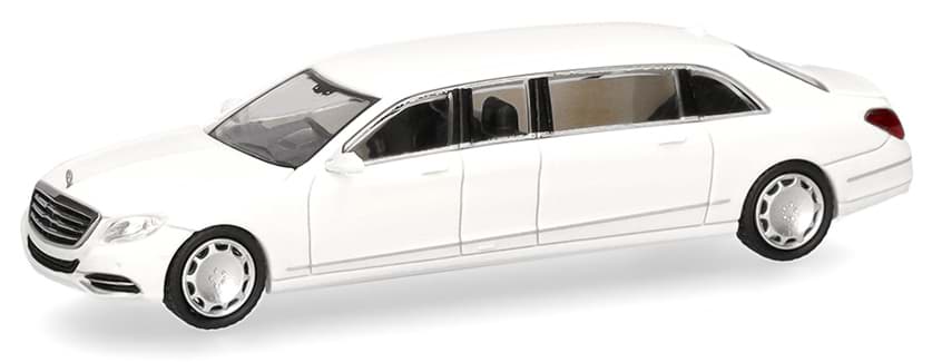 Bild von Vorbestellung MB S600 Pullmann (W221), weiß -MicroCity- (NH11/12.2026)