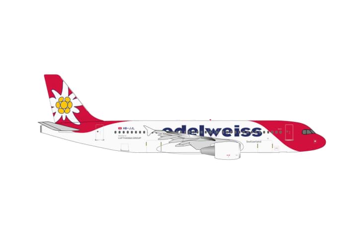 Bild von Vorbestellung Edelweiss Air Airbus A320 (1:500) (NH09/10.2026)