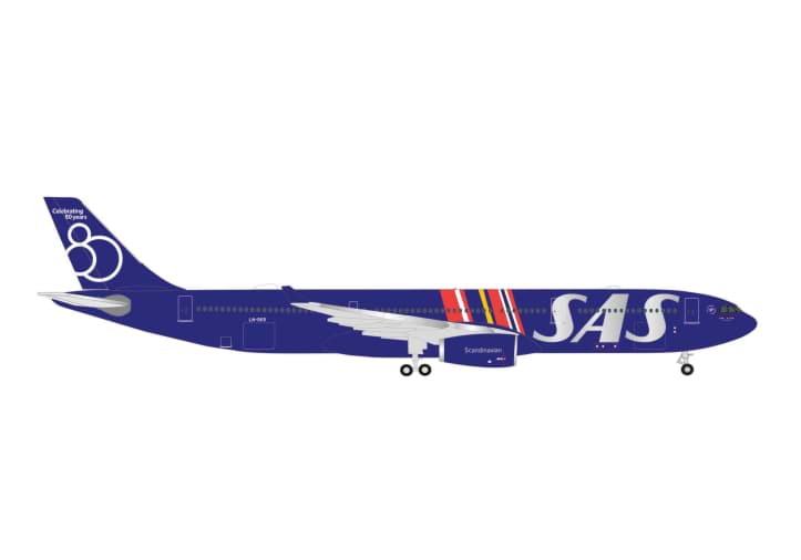 Bild von Vorbestellung SAS Scandinavian Airlines Airbus A330-300 - 80 Years (1:500)  (NH09/10.2026)