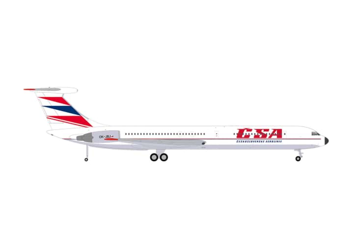 Bild von Vorbestellung CSA Czechoslovak Airlines Ilyushin IL-62M (1:200)  (NH09/10.2026)