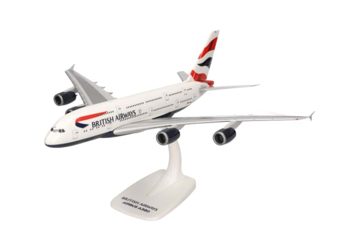Picture of Vorbestellung British Airways Airbus A380 (1:250) -SnapFit- (NH09/10.2026)