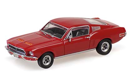 Bild von Vorbestellung Ford Mustang Fastback 2+2 -1968- -rot- -1:87- ***Messe Neuheit 2024***