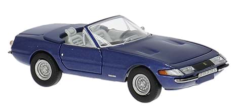 Bild von Vorbestellung Ferrari 365 GTS/4 -blau-met.- mit Glasbandscheinwerfern ***Neuheiten August 2026***