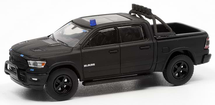 Bild von Polizei SEK GSG9, Dodge RAM SWAT Truck mit Überrollbügel, schwarz-matt (PCX871709)  -- sehr geringe Stückzahl --